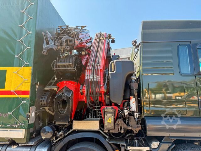 Standard tractor unit MAN TGS 35.480 Kran mit Wechselsys. SZM