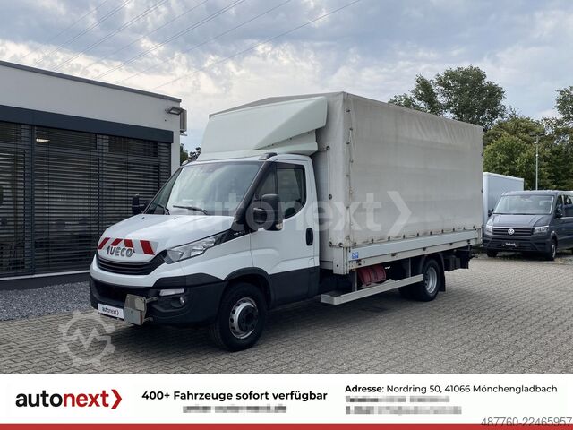 Curtain sider van IVECO Daily 72C18H *WERKSTATT* LADEBORDWAND+TOP ZUSTAN