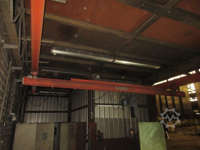 Kranhimmel Kran Hallenkran Kranbahn Demag - Portalkran KBK 800KG Kettenzug KBK 3 KBK2-T 6x5m 800Kg + Zubehör