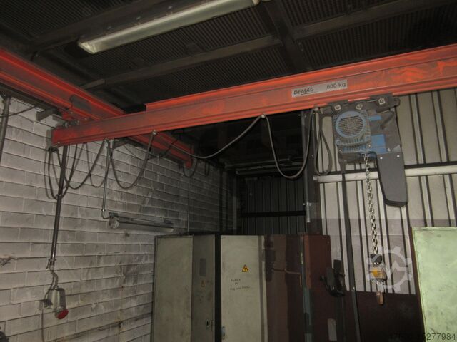 Kranhimmel Kran Hallenkran Kranbahn Demag - Portalkran KBK 800KG Kettenzug KBK 3 KBK2-T 6x5m 800Kg + Zubehör