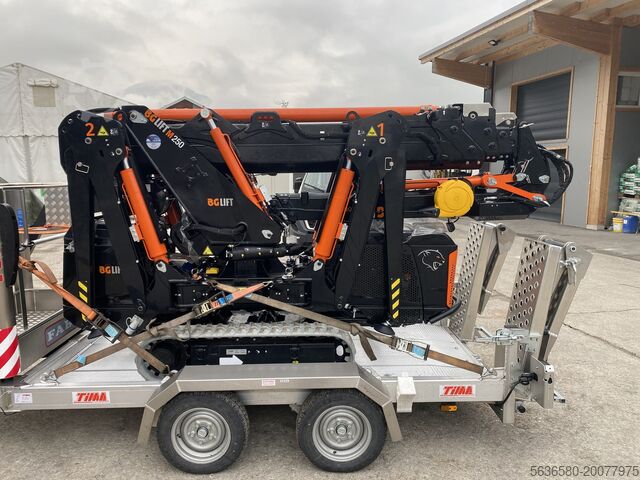 Crawler crane Minikran BG Lift M250 inkl Alu-Anhänger 
