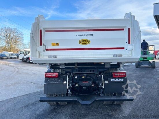Dreiseitenkipper LKW MAN TGS 35.520 3-SEITENKIPPER, 8X4,  MEILLER-KIPPER, BORDMATIK, AUTOMATIK, E6, RETARDER