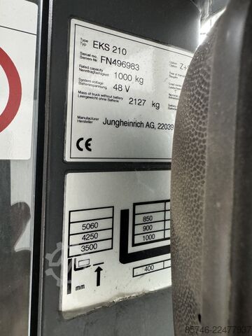 EKS 210 - Rail Guidance!! Cabin 1000MM!! JUNGHEINRICH EKS 210 - Rail Guidance !! Cabin 1000 MM !!