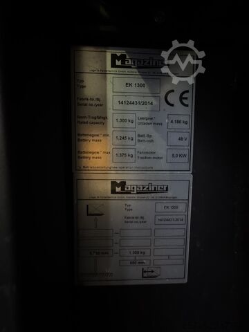 EK 1300 - Rail Guidance!! MAGAZINER EK 1300  - Rail Guidance !!