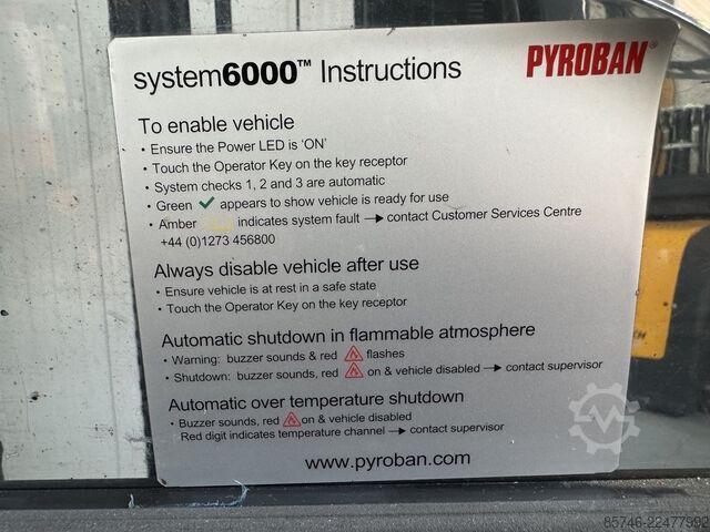 R 14 - * Atex EX * Pyroban 3G / Z2 * Triplex FFL * NEW battery!! LINDE R 14 -  * Atex EX * Pyroban  3G / Z2 * Triplex FFL *  NEW battery !!
