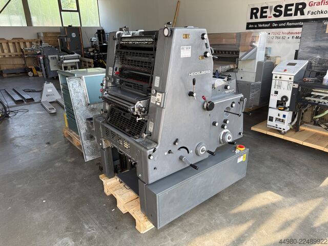 Offset printing press Heidelberg GTO 52 Plus mit N&P