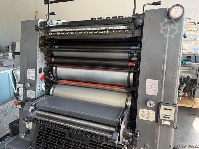 Offset printing press Heidelberg GTO 52 Plus mit N&P