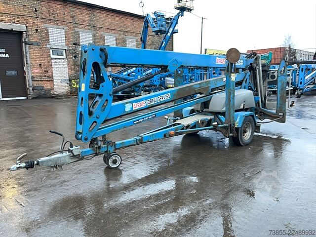 Trailer-Mounted Boom Lift Genie TZ™-50 Hybrid w/Drive (17m)