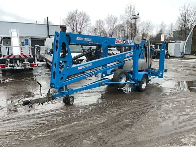 Trailer-Mounted Boom Lift Genie TZ™-50 DC w/Drive (17m)