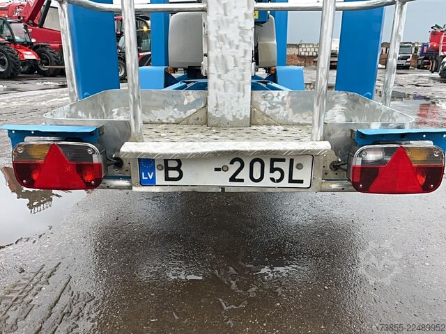 Trailer-Mounted Boom Lift Genie TZ™-50 DC w/Drive (17m)