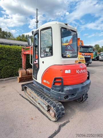 Mini excavator KUBOTA KX 71-3 Minibagger Schnellwechsler Löffel