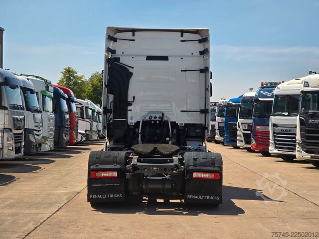 Standard tractor unit RENAULT T480 * ACC * 2X TANK * SPURHALTE *