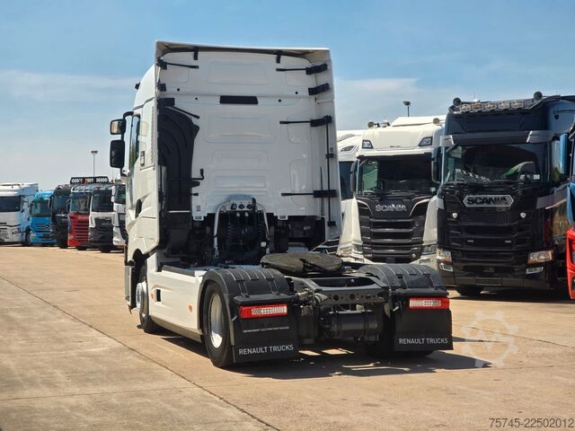 Standard tractor unit RENAULT T480 * ACC * 2X TANK * SPURHALTE *