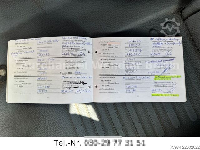 Minibus MERCEDES-BENZ Vario 814D Diff Klima Airbag Standh 120km/h