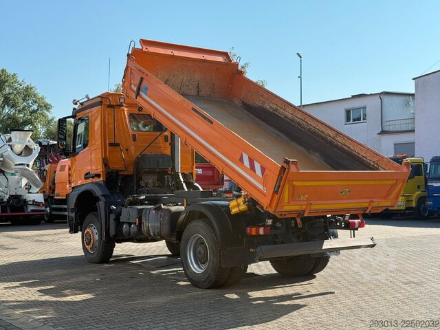 Tipper truck MERCEDES-BENZ AROCS 2042 4x4 MEILLER Kipper Winterd.