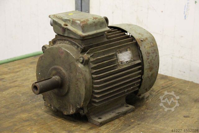 Electric motor 5.5 kW 955 Rpm VEM KMR 132 S6