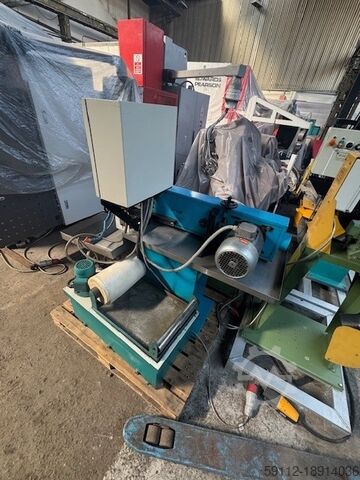 Sheet metal deburring machine Gecam Euro Fintec 128 steel tube
