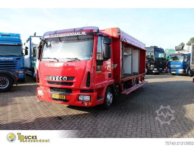Curtain sided Iveco Eurocargo 100E18 + EURO 5 + LOW KM
