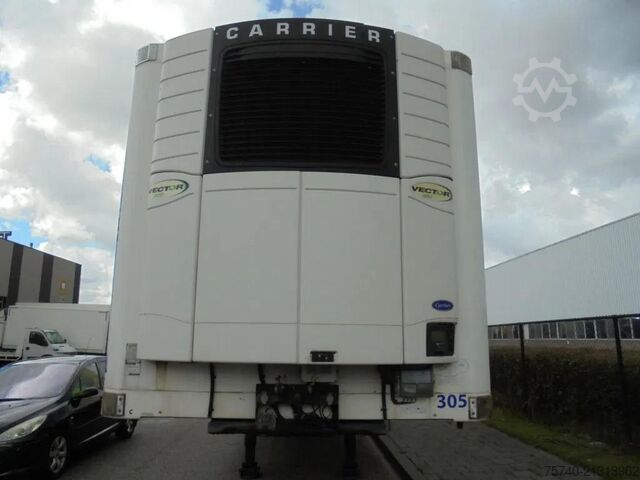 Kühl-/Tiefkühltransport Vogelzang V0-STG 1 Axle + Dhollandia Lift + Carrier Vecto...