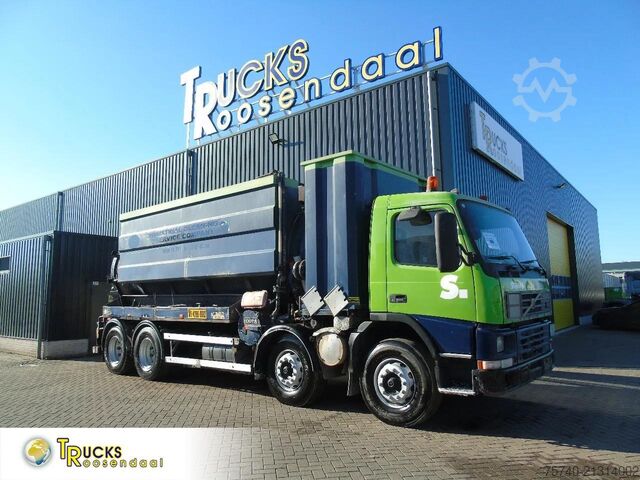 Vacuum truck Volvo FM 12.340 12.340 + ecota 14.700 liter + 8x4 + e...