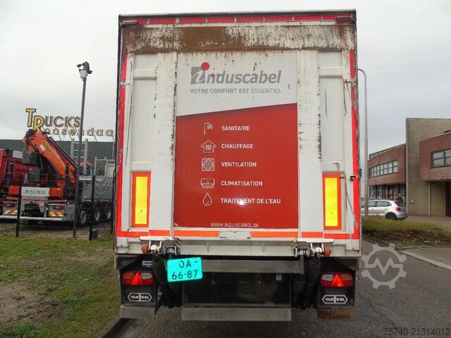 Box body Van Hool 2x saf lift