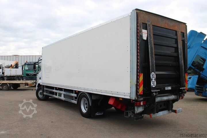 Box body Mercedes-Benz Antos 1830 + EURO 6 + NICE TRUCK