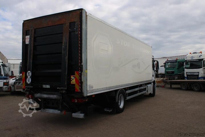 Box body Mercedes-Benz Antos 1830 + EURO 6 + NICE TRUCK