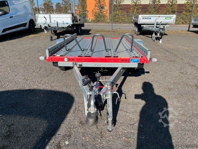 Motorradanhänger STEMA ST 02-1  3 Motorradtransporter 100Kmh RAMPE