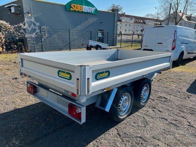 Dreiseitenkipper Anhänger UNSINN FZ-TECHNIK GTP35 WEB HK 2715-26-13 Rückwärtskipper 100kmh