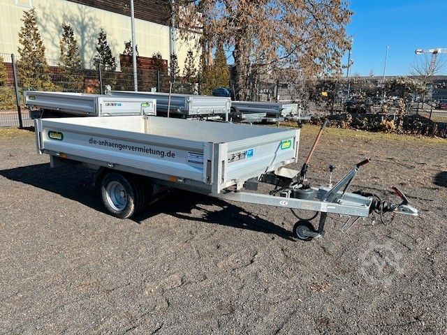 Dreiseitenkipper Anhänger UNSINN FZ-TECHNIK AS13-15 WEB HK 2315-13-10 Rückwärtskipper 100kmh