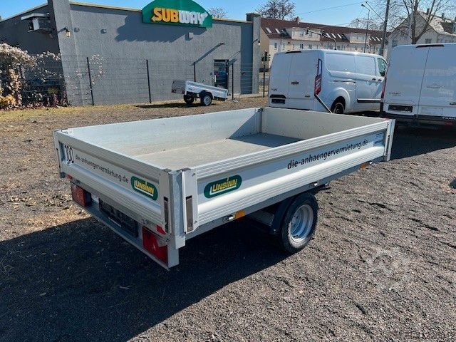 Dreiseitenkipper Anhänger UNSINN FZ-TECHNIK AS13-15 WEB HK 2315-13-10 Rückwärtskipper 100kmh