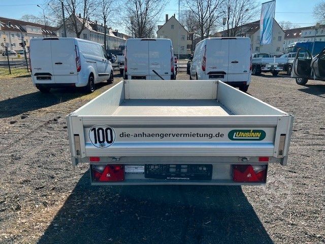 Dreiseitenkipper Anhänger UNSINN FZ-TECHNIK AS13-15 WEB HK 2315-13-10 Rückwärtskipper 100kmh