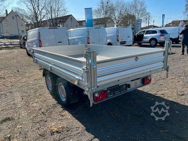 Dreiseitenkipper Anhänger STEMA Trius 3-Seitenkipper  Tandemachse