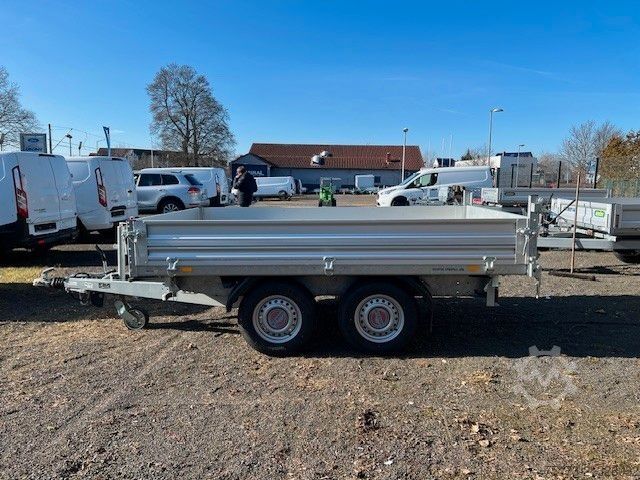 Dreiseitenkipper Anhänger STEMA Trius 3-Seitenkipper  Tandemachse