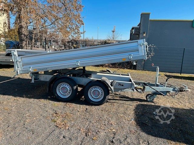 Dreiseitenkipper Anhänger STEMA Trius 3-Seitenkipper  Tandemachse