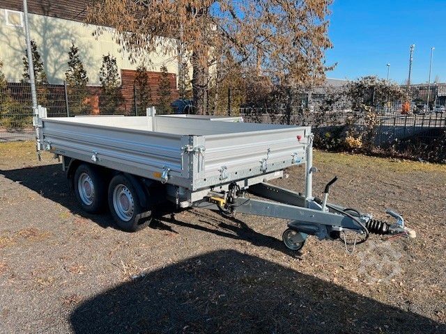 Dreiseitenkipper Anhänger STEMA Trius 3-Seitenkipper  Tandemachse