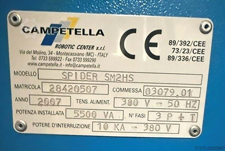 Picking Robot Campetella Robotic SPIDER SM2HS