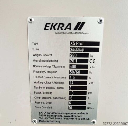 Stencil Printer Ekra X5-Prof
