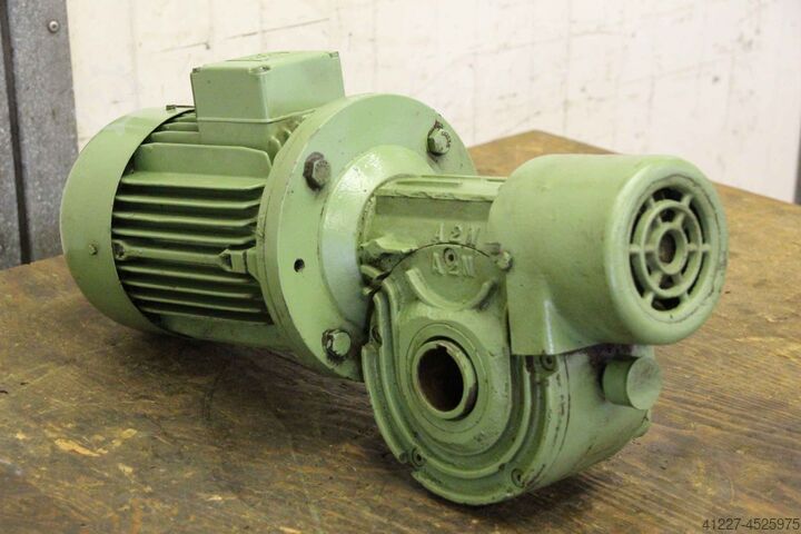Gear motor 1.5 kW 75 rpm Loher AL 90LA-4