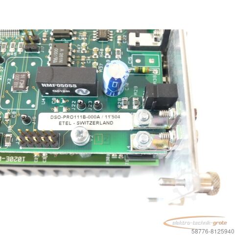 Component  ETEL DSB2 Digital Servo Amplifier Controller DSB2P142-111E-000H SN 014661437