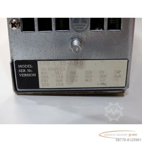 Component Fagor AXD 1.15 - A1-0 Modular Drive Modul