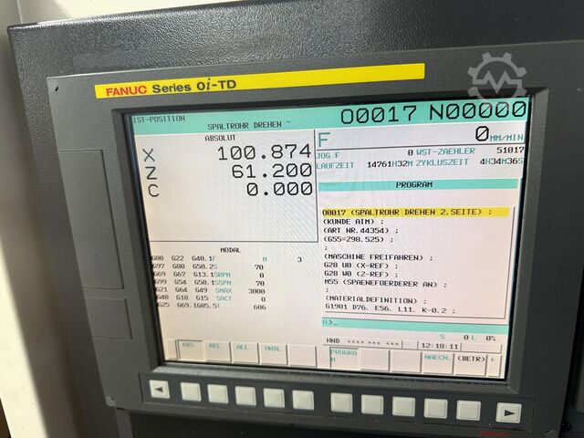 CNC lathe HWACHEON CUTEX - 160 B MC