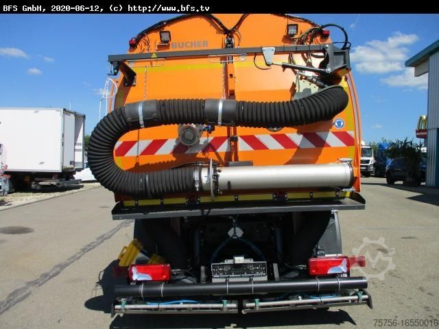 Kehrmaschine MAN TGS 18.400 4X2 BL Bucher OF 8000 RS Drehjet beid