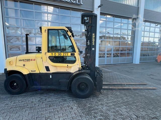 Gabelstapler Hyster H8.0FT6 / nur 1.931h! / Klima / SS / ZVG