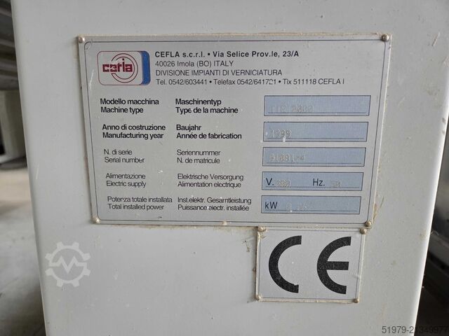 UV-Trockner Cefla UV TTE 2000