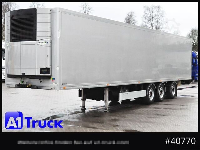 Kühlauflieger SCHMITZ Wüllhorst Vector 1950  560h !! Lenkachse Rolltor,