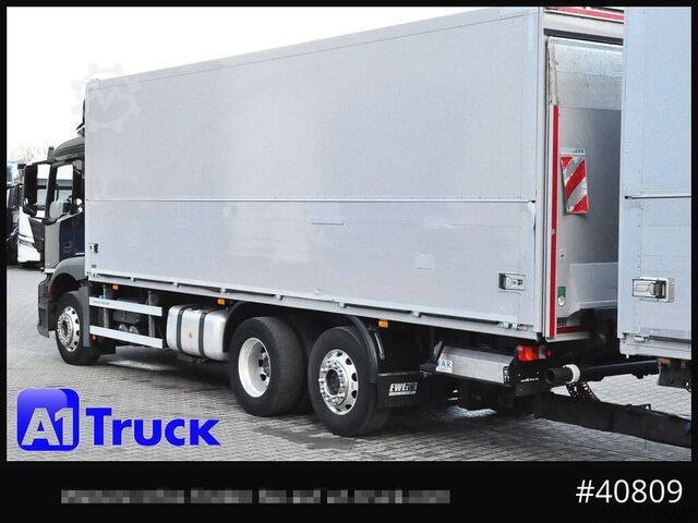 LKW mit Kofferaufbau MERCEDES-BENZ Antos, 2546, Getränke, LBW, Lift-Lenkachse