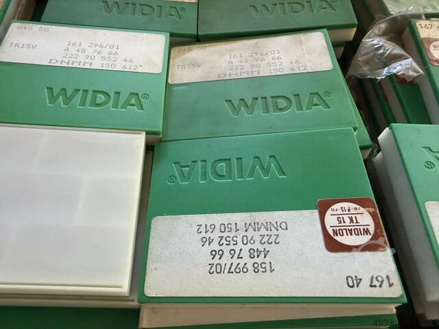 10 Stück Hartmetallschneidplatten, HM Schneidplatten, Wendeschneidplatten, Wendeschneidplatte DNMM 1 WIDIA DNMM 150 612 TK15