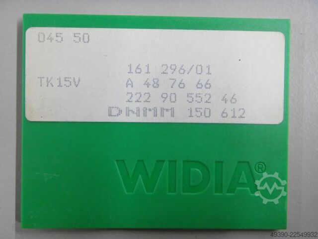 10 Stück Hartmetallschneidplatten, HM Schneidplatten, Wendeschneidplatten, Wendeschneidplatte DNMM 1 WIDIA DNMM 150 612 TK15
