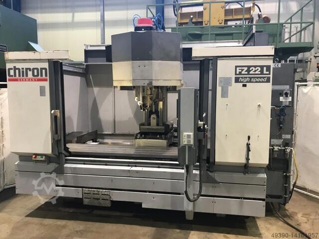 CNC Vertikal Bearbeitungszentrum, VMC, BAZ FrÀsmaschine, FrÀszentrum CHIRON FZ 22 L high speed